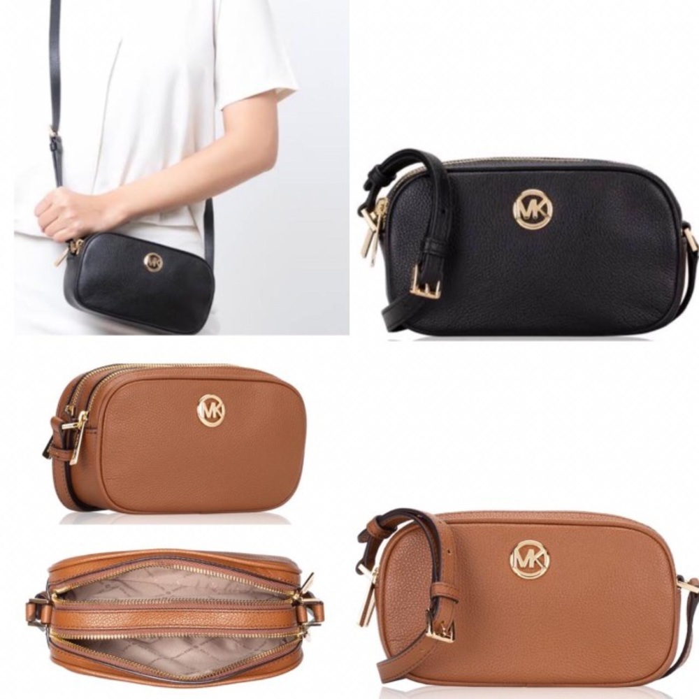 MICHAEL KORS | Fulton Double Zip Crossbody Bag - Picture 3 of 3